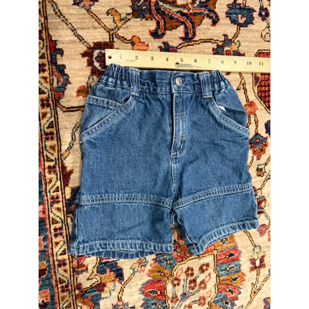 Gymboree Denim Shorts Blue Jean Shorts Elastic Waist Size 18–24 Months Toddler B